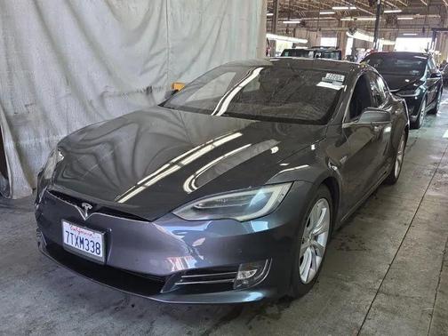 Midnight Silver Metallic 2016 Tesla Model S 90D