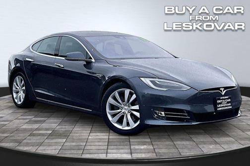 Midnight Silver Metallic 2016 Tesla Model S 90D