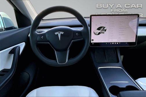 Pearl White Multi-Coat 2021 Tesla Model Y Long Range Dual Motor All-Wheel Drive
