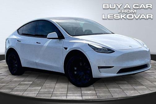 Pearl White Multi-Coat 2021 Tesla Model Y Long Range Dual Motor All-Wheel Drive