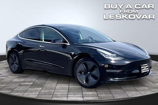 Solid Black 2019 Tesla Model 3 Long Range