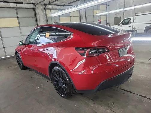 Red Multi-Coat 2022 Tesla Model Y Long Range Dual Motor All-Wheel Drive