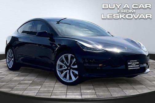 Solid Black 2020 Tesla Model 3 Standard Range Plus