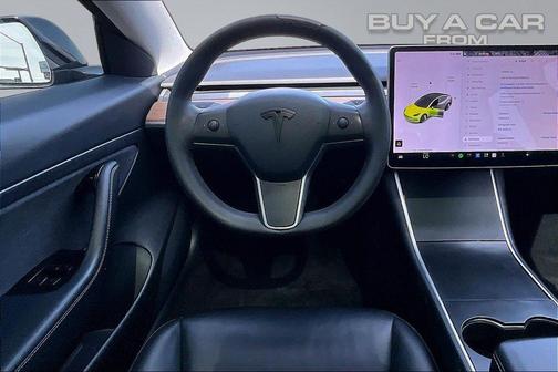 Solid Black 2020 Tesla Model 3 Standard Range Plus
