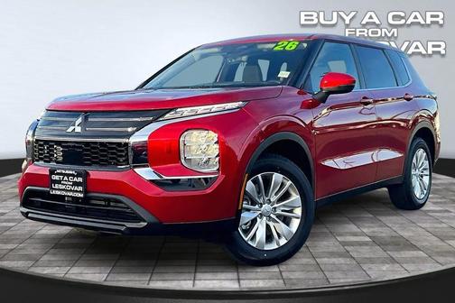 Red Diamond 2026 Mitsubishi Outlander ES 1.5T S-AWC