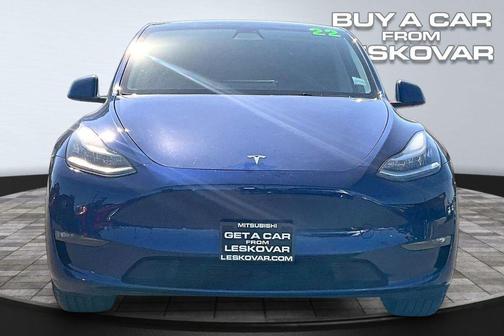 Deep Blue Metallic 2022 Tesla Model Y Long Range Dual Motor All-Wheel Drive