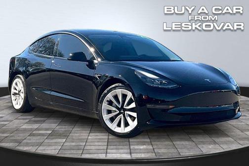 Solid Black 2022 Tesla Model 3 Long Range