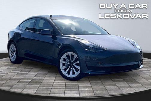 Midnight Silver Metallic 2021 Tesla Model 3 Long Range