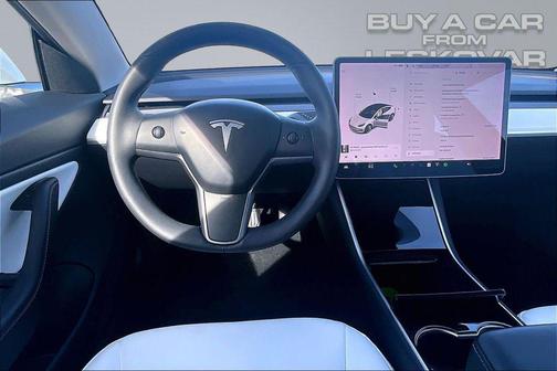 Pearl White Multi-Coat 2020 Tesla Model 3 Long Range