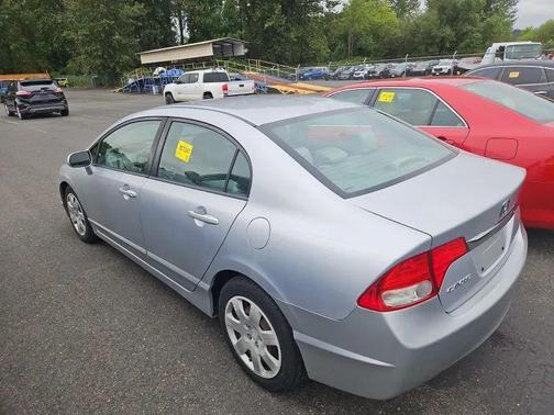 Alabaster Silver Metallic 2010 Honda Civic LX