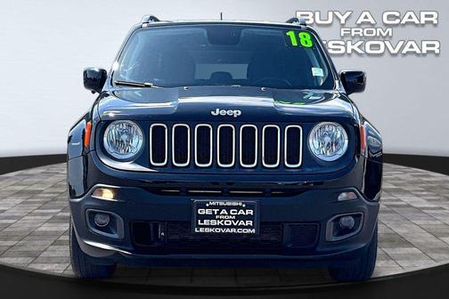 Black 2018 Jeep Renegade Latitude
