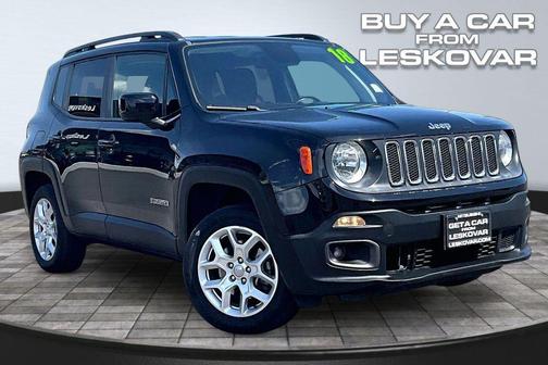 Black 2018 Jeep Renegade Latitude