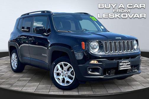 Black 2018 Jeep Renegade Latitude