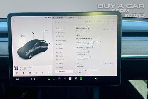 Midnight Silver Metallic 2021 Tesla Model Y Long Range Dual Motor All-Wheel Drive