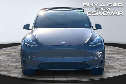 Midnight Silver Metallic 2021 Tesla Model Y Long Range Dual Motor All-Wheel Drive