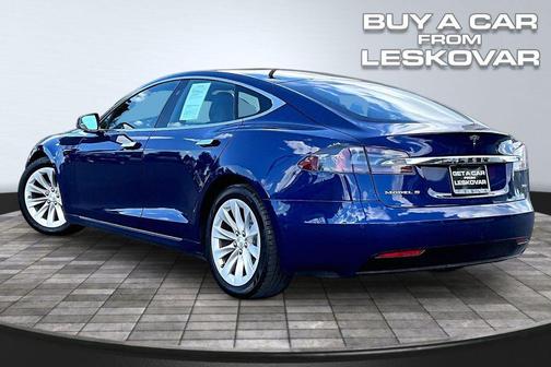 Deep Blue Metallic 2017 Tesla Model S 75D