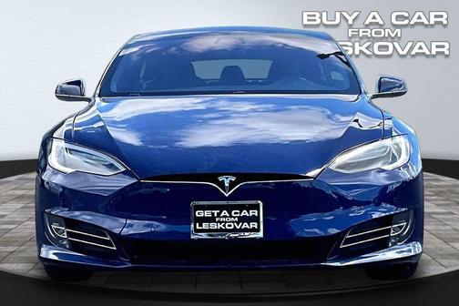 Deep Blue Metallic 2017 Tesla Model S 75D