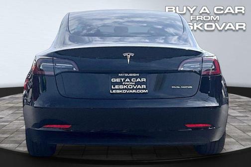 Solid Black 2021 Tesla Model 3 Long Range