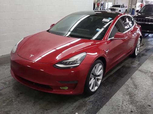 Red Multi-Coat 2020 Tesla Model 3 Long Range