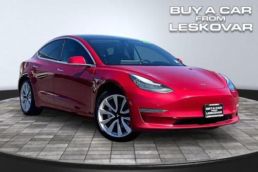 Red Multi-Coat 2020 Tesla Model 3 Long Range