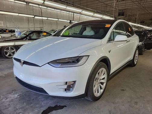 Pearl White Multi-Coat 2020 Tesla Model X Long Range Dual Motor All-Wheel Drive