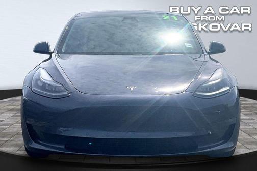 Midnight Silver Metallic 2021 Tesla Model 3 Long Range