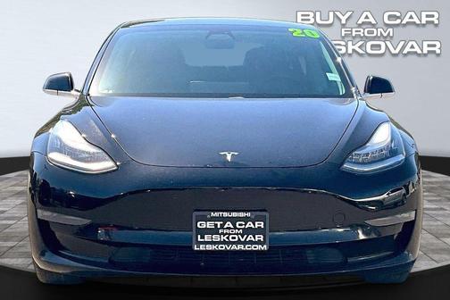 Solid Black 2020 Tesla Model 3 Long Range