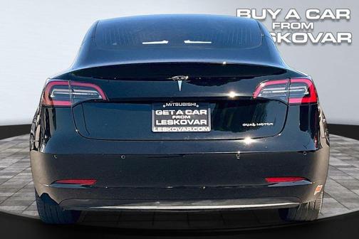 Solid Black 2020 Tesla Model 3 Long Range