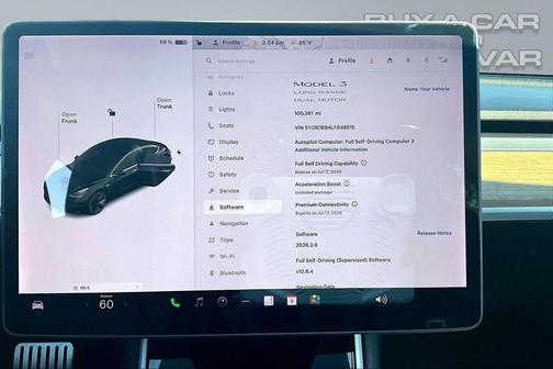 Solid Black 2020 Tesla Model 3 Long Range