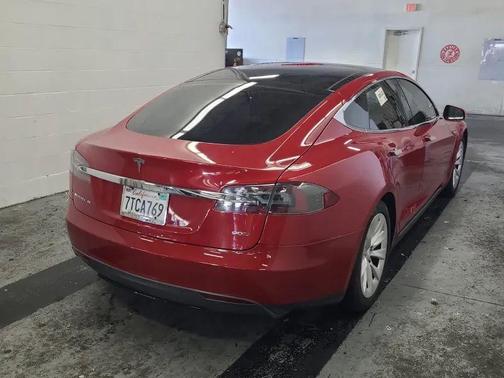 Red Multi-Coat 2016 Tesla Model S 90D