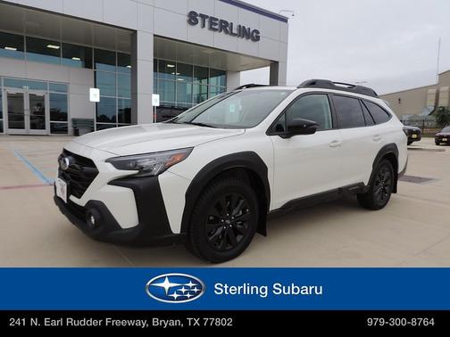 Crystal White Pearl 2023 Subaru Outback Onyx Edition XT