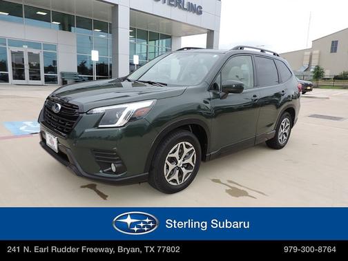 Green 2023 Subaru Forester Premium