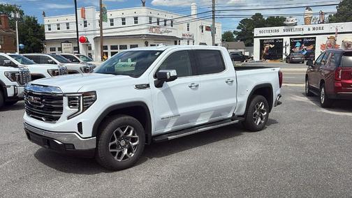 Glacier White 2026 GMC Sierra 1500 SLT