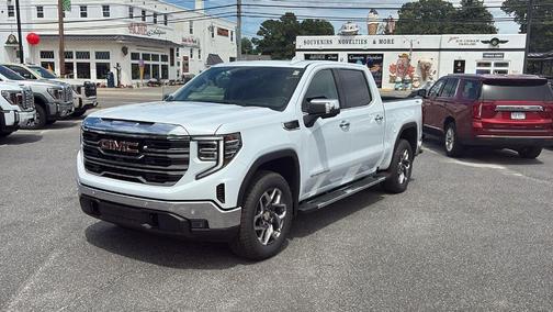 Glacier White 2026 GMC Sierra 1500 SLT