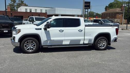 Summit White 2021 GMC Sierra 1500 SLT
