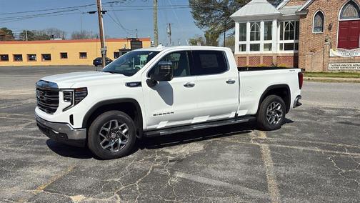 Summit White 2026 GMC Sierra 1500 SLT