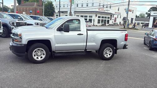 Silver Ice Metallic 2017 Chevrolet Silverado 1500 WT