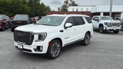 White Frost Tri-Coat 2024 GMC Yukon Denali Ultimate