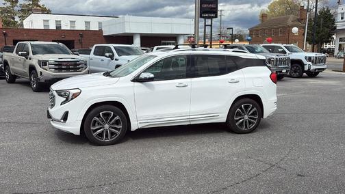 Summit White 2019 GMC Terrain Denali