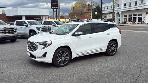 Summit White 2019 GMC Terrain Denali