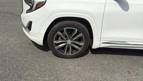 Summit White 2019 GMC Terrain Denali
