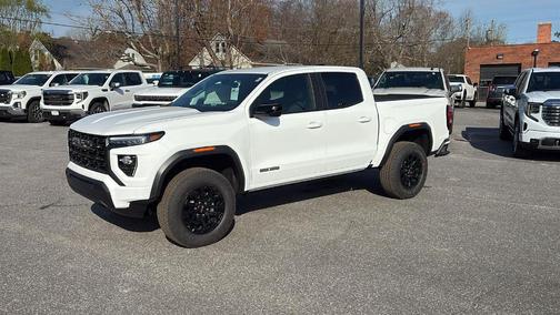 Summit White 2026 GMC Canyon Elevation
