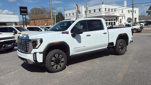 Glacier White 2026 GMC Sierra 2500 Denali