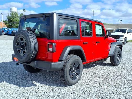 Firecracker Red Clearcoat 2026 Jeep Wrangler Sport