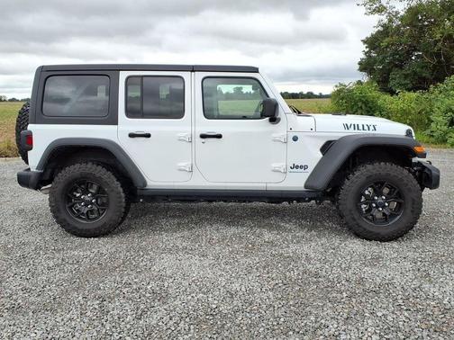 Bright White Clearcoat 2025 Jeep Wrangler 4xe Sport
