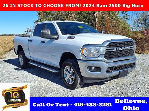 2024 RAM 2500 Big Horn Crew Cab 4x4 6'4' Box