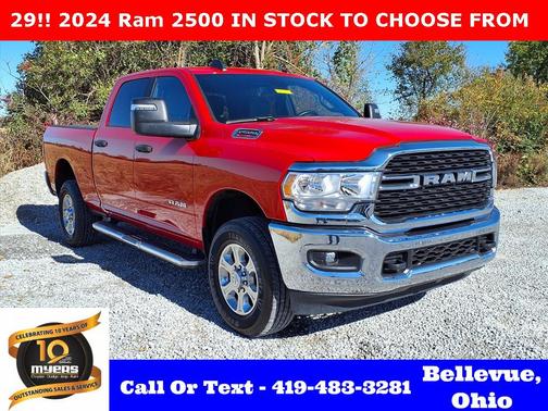 2024 RAM 2500 Big Horn Crew Cab 4x4 6'4' Box