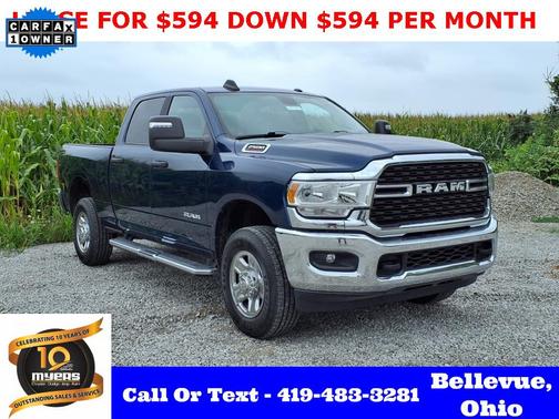2024 RAM 2500 Big Horn Crew Cab 4x4 6'4' Box