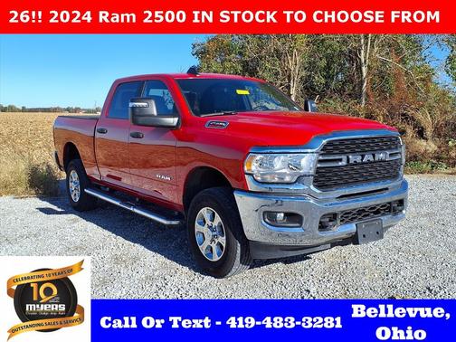 2024 RAM 2500 Big Horn Crew Cab 4x4 6'4' Box