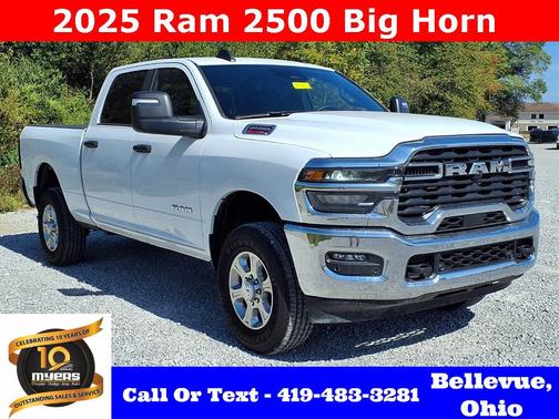 2025 RAM 2500 Big Horn Crew Cab 4x4 6'4' Box